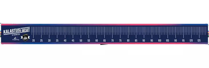 Kalastusliigat Mittatarra 130x12cm - Muut työkalut ja tarvikkeet - 270420230001 - 1