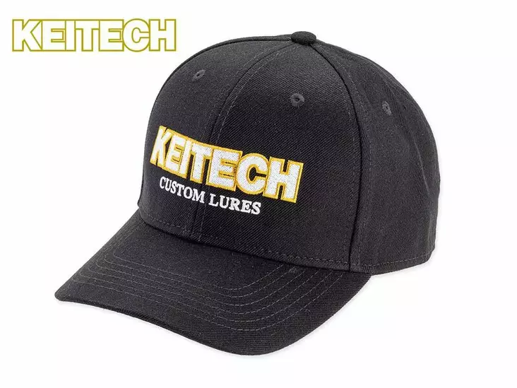 Keitech Cap Black - Lippikset - 4251013509851 - 1