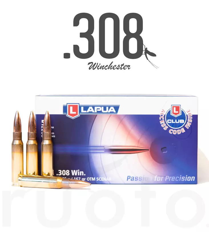 Lapua Scenar .308 Win 10,85g 50pcs - Patruunat 308 Winchester - 6120401201 - 1