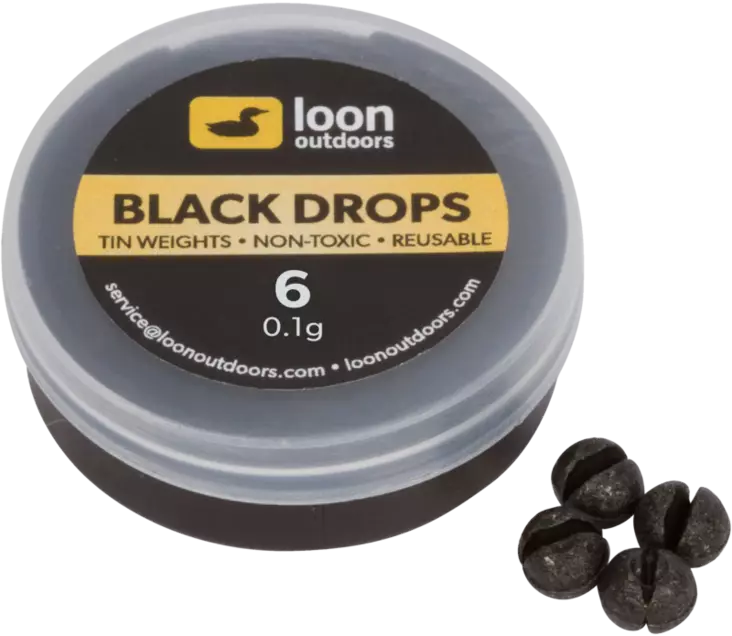 Loon Black Drops Refill Tub - Muut työkalut ja tarvikkeet - 782420071111 - 1