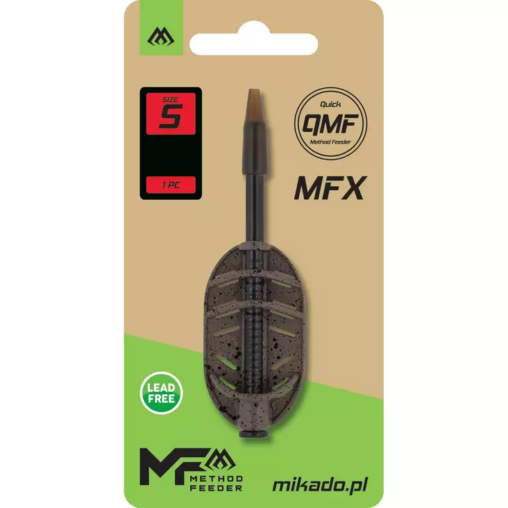 Mikado Method Feeder MFX Q.M.F. S 1 pcs - Litteät & hybridi-method feederit - 5900637157281 - 1