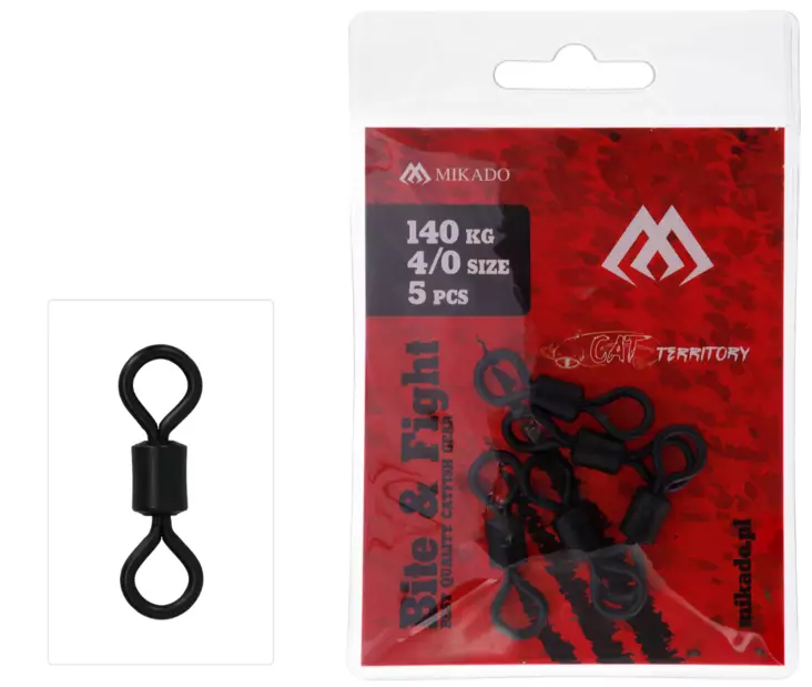 Mikado Roller Swivel Black Mat - Lukot ja leikarit - 5900637149361 - 1