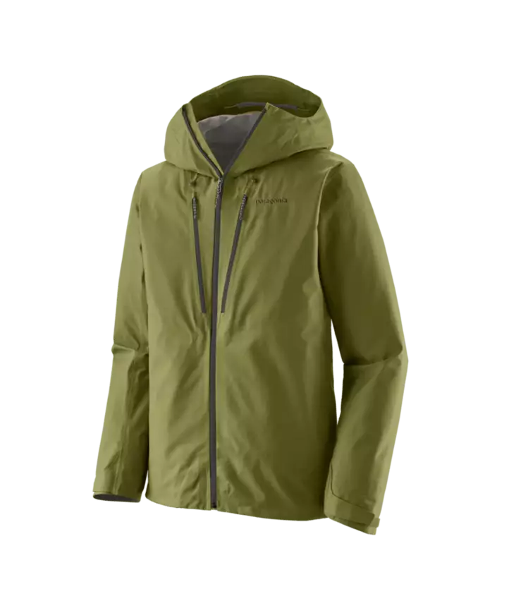 Patagonia Ms Triolet Jkt Caper Green - Miesten kuoritakit - 198077518341 - 1