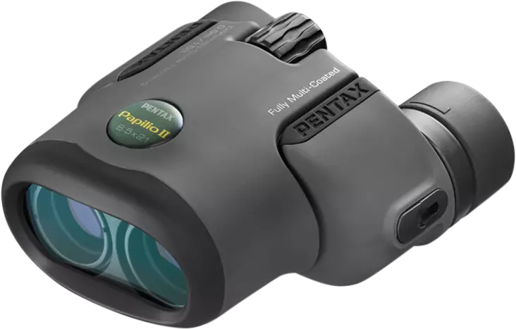 Pentax Binoculars UP 6.5x21 Papillo II w/case - Perinteiset katselukiikarit - 027075288911 - 1