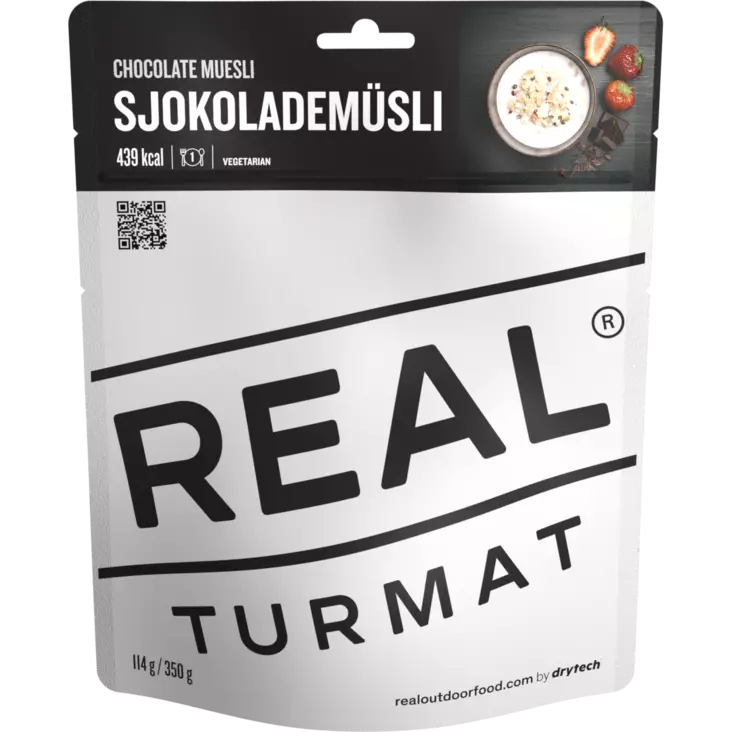 Real Turmat Chocolate Muesli - Retkiruuat - 7036489060511 - 2