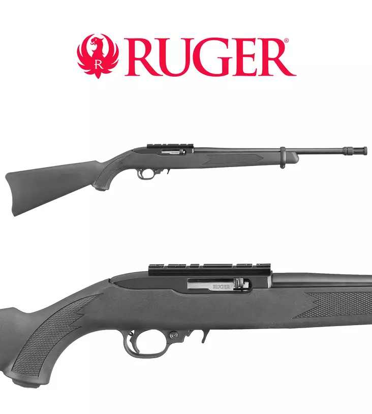Ruger 10/22 Tactical Synthetic .22 LR - Pienoiskiväärit 22 LR - 6025100101 - 1