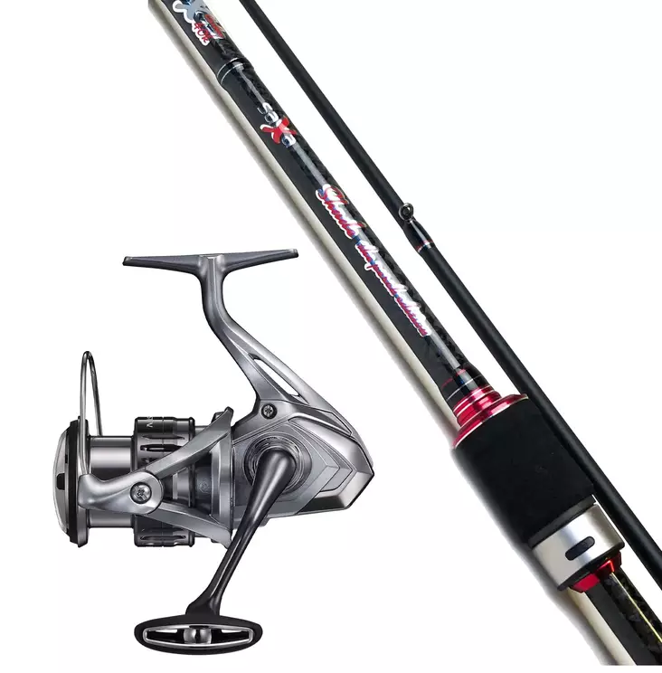 Saxa Shade G2 Perch 7'3" & Shimano Nasci 1000 - Saxa-avokelavavat - 118020001B1 - 1
