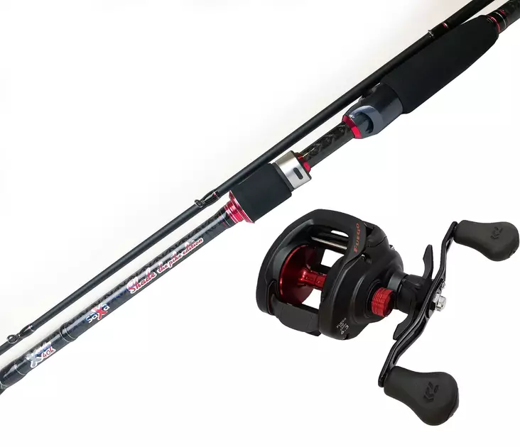 Saxa Shade G2 Pike 8'2'' 40-120g & Daiwa Fuego HD 200H LTD - Saxa-hyrräkelavavat - 118020006B1 - 1