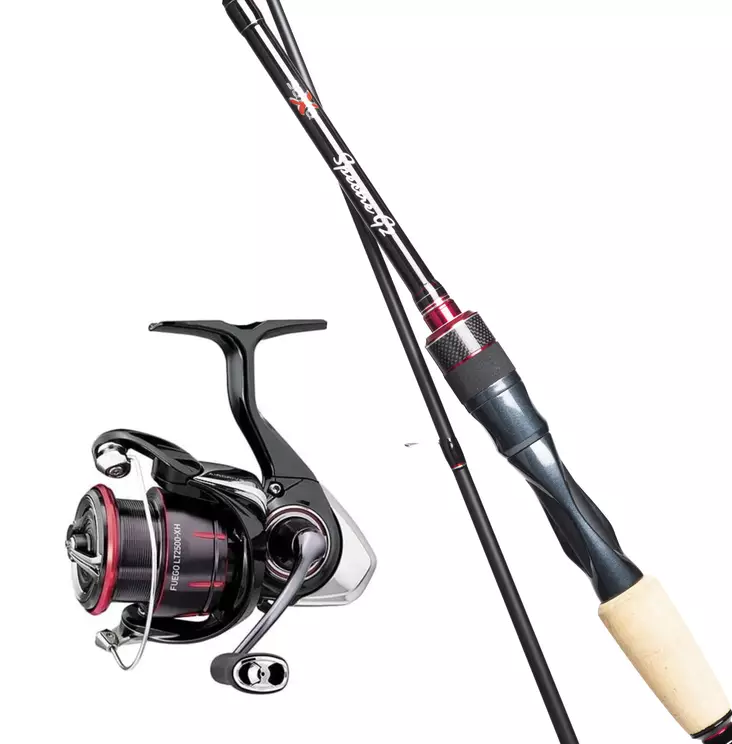 Saxa Spectre G2 6'6'' 5-20g & Daiwa Fuego 23 LT 1000 - Jigisetit ahvenelle ja kuhalle - 6438407006679F1 - 1