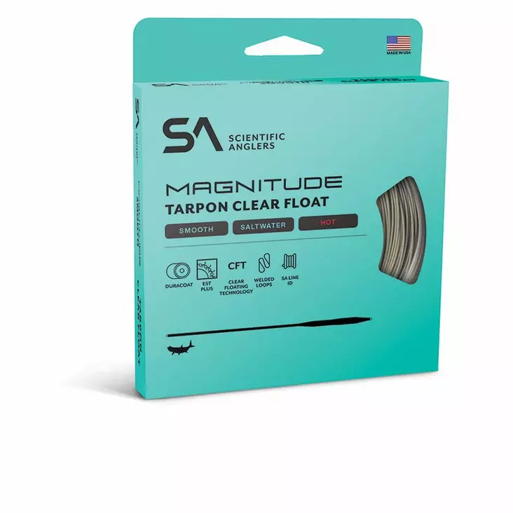 Scientific Anglers Magnitude Smooth Tarpon Sand/Clear - Kelluvat - 840309143851 - 2