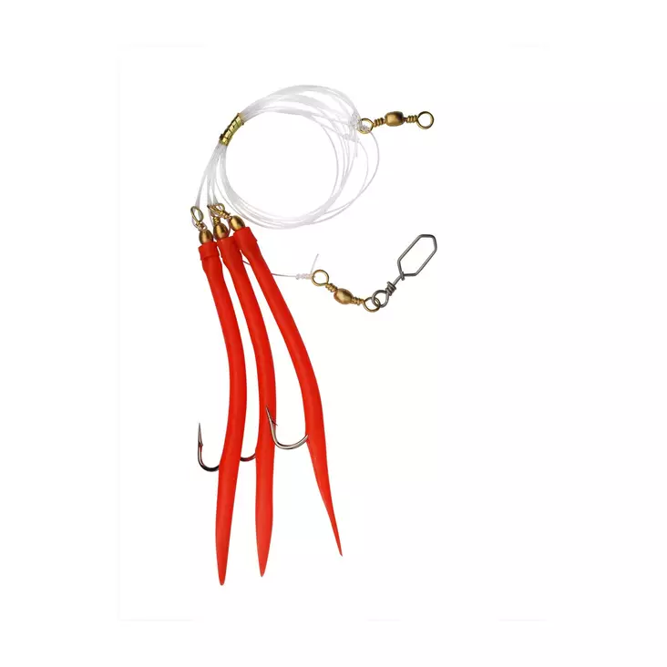 Shakespeare Gummi Makk Rig 5/0 Red - Valmiit meririgit - 043388131881 - 1
