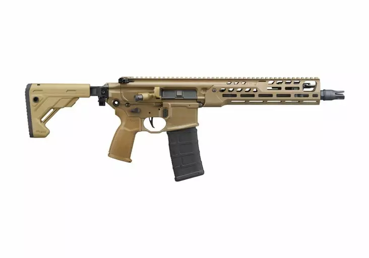 Sig Sauer MCX 5.56 NATO SBR 11.5in FDE M-LOK 30rd - Kiväärit AR-15 tai vastaavat - 798681699681 - 1