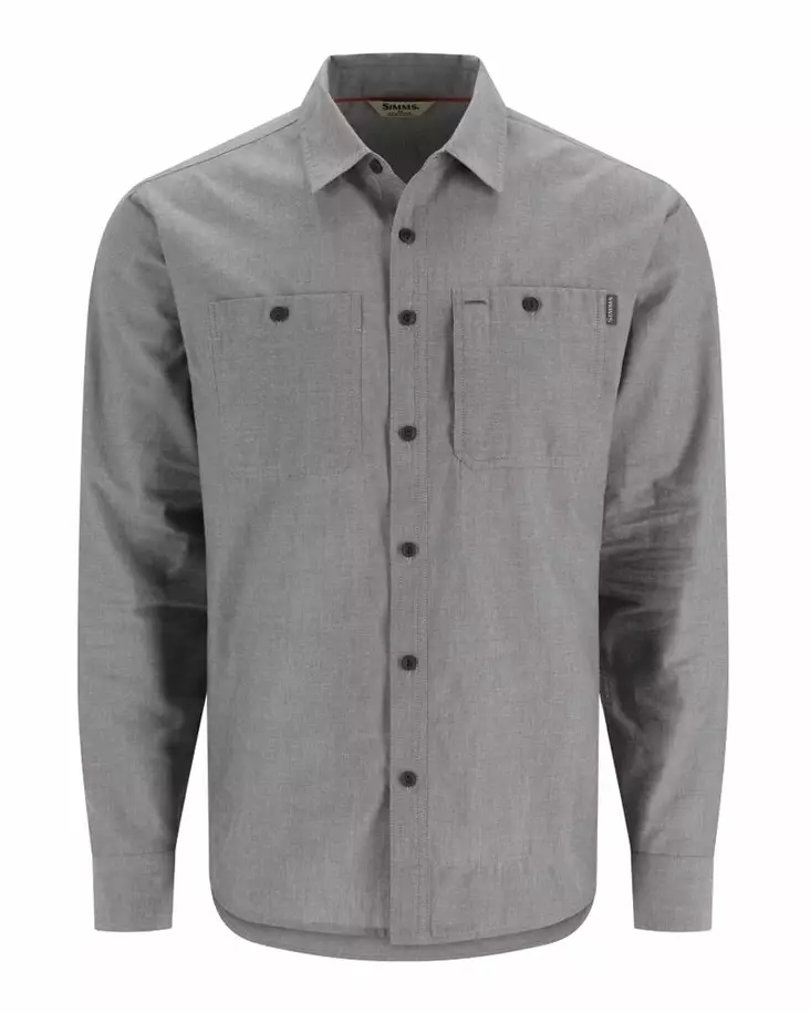 Simms Cutbank Chambray Shirt Cinder Chambray - Paidat - 694264609941 - 2