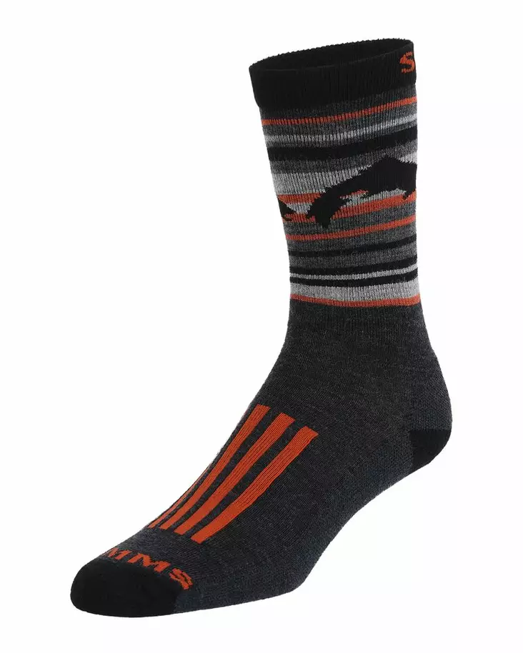 Simms Daily Sock Carbon - Sukat, buffit ja muut - 694264625101 - 2
