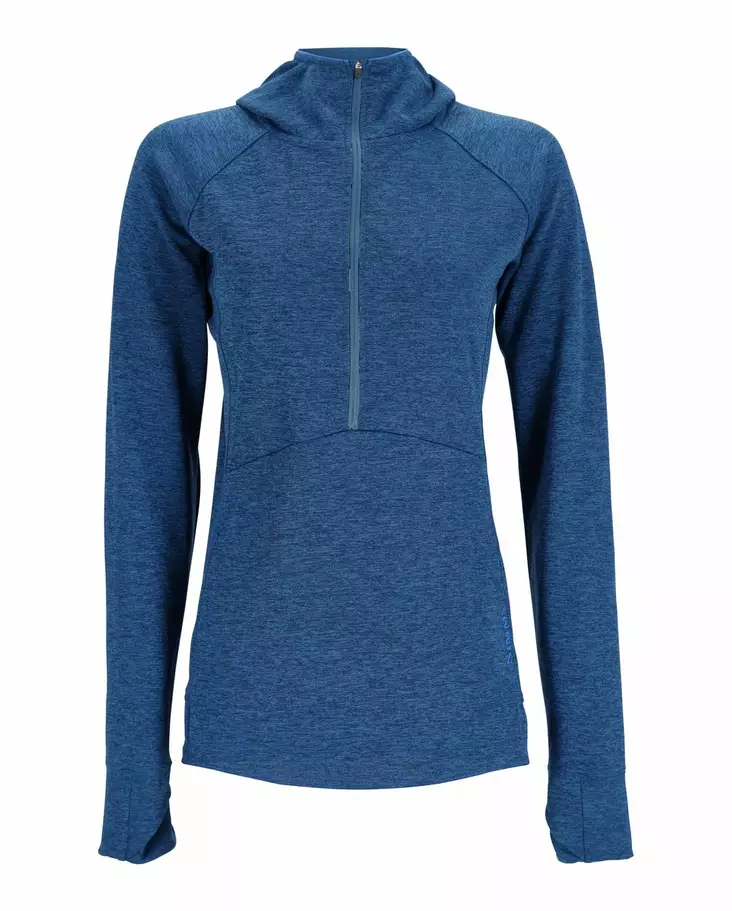 Simms Womens Bugstopper Hoody Sapphire Heather - Hupparit - 694264614891 - 1