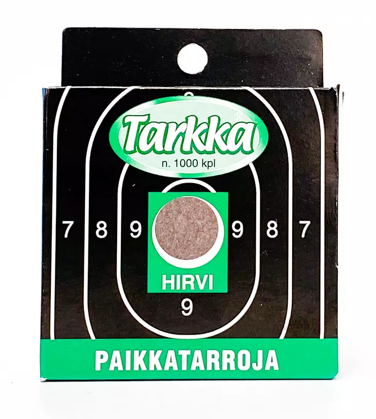 Tarkka Paikkatarra 16mm Hirvi - Paikkatarrat - 6410362412351 - 1