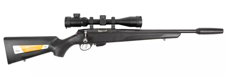 Tikka T1x MTR .17 Hmr + Optic Science Varmint Scope 3-9x40 IR AO + Freyr & Devik Featherweight 88 - Asepaketit - 6438053162590RES1 - 1