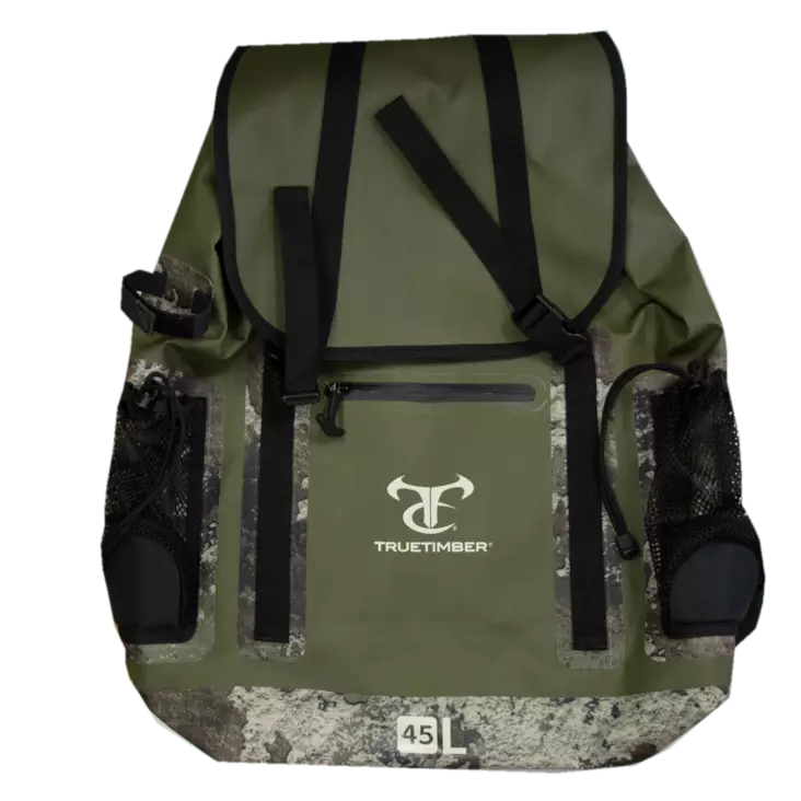 TrueTimber Dry Backpack 45L Olive/Strata - Varustelaukut - 196791057061 - 1