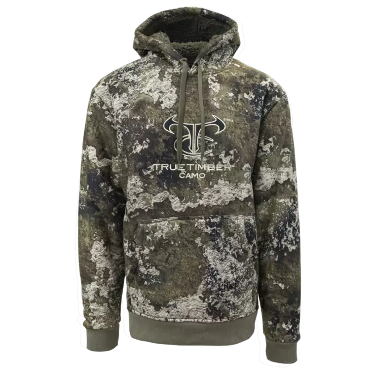 TrueTimber High Pile Fleece Hoodie Strata - Metsästäjän paidat - 841985147331 - 1