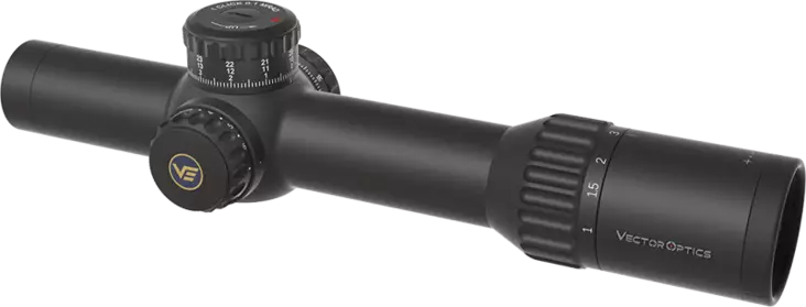 Vector Optics Continental x10 1-10x28 ED RAR2 FFP Rifle Scope - Tähtäimet LPVO - Suurennos alkaen 1x - 6976386126051 - 1
