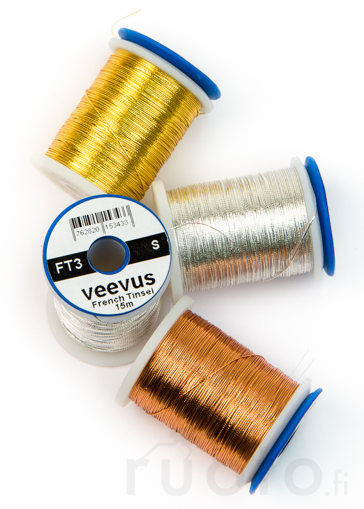Veevus French Tinsel Small - Runkokierteet - 403001040301 - 1