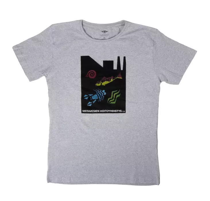 Virtavesien Hoitoyhdistyksen tukipaita - Miesten t-paidat - 1204202400001 - 1