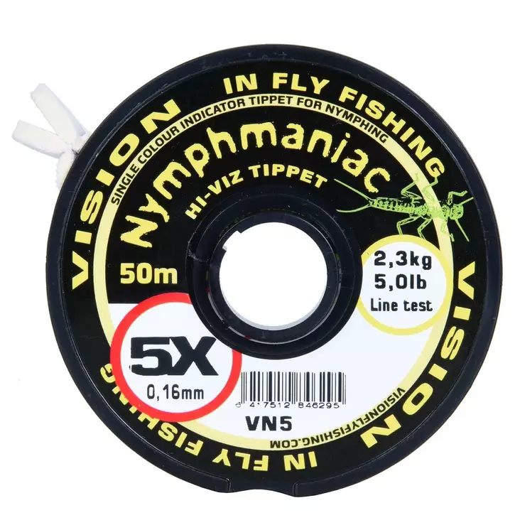 Vision Nymphmaniac Hi-Viz Tippet - Indikaattorit - 6417512846271 - 1