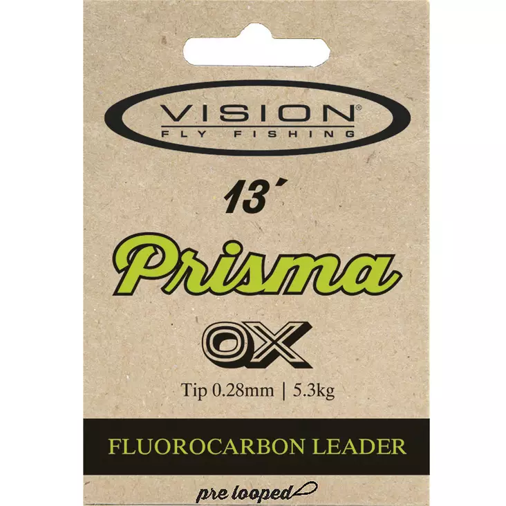 Vision Prisma Fluorocarbon Leader 13' - Fluorocarbon-kartioperukkeet - 6417512838641 - 1