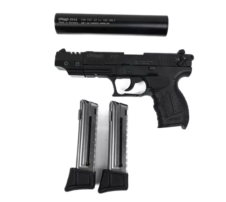 Walther P22 Target .22 LR - Käytetyt pistoolit ja revolverit - K01261 - 1