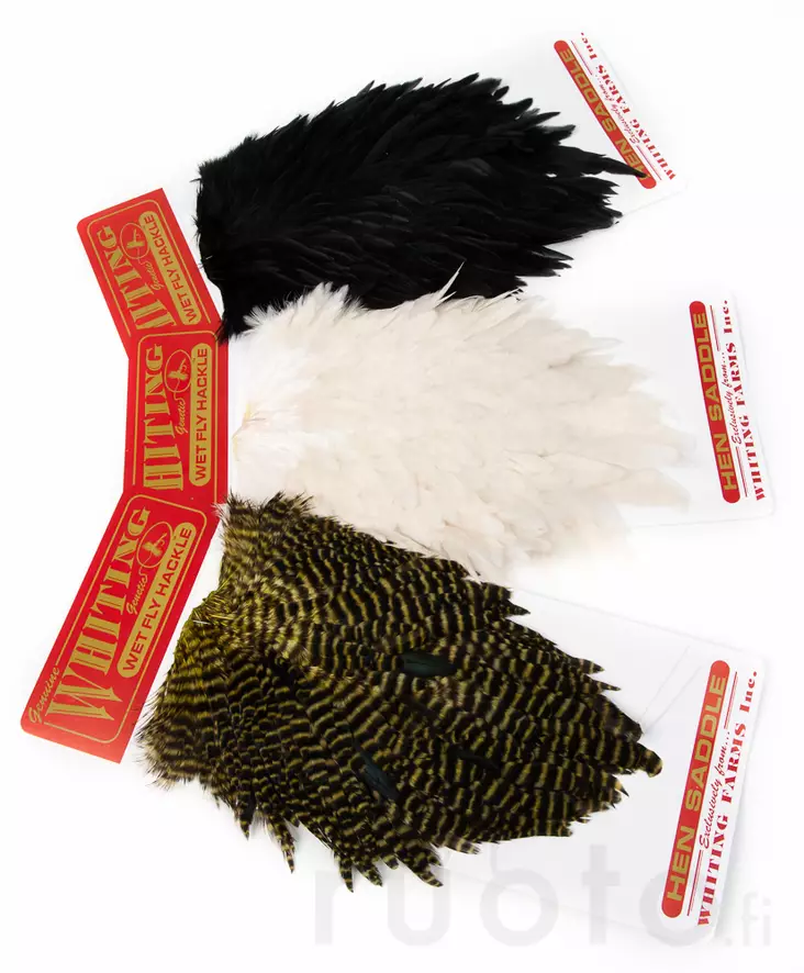 Whiting Wet Fly Hen Saddle - Kananniskat ja -satulat - 4035030011 - 1