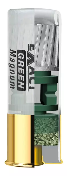 12/70 Rottweil eXact Green Magnum 25g 5pcs - Täyteiset - 4000294140662 - 3