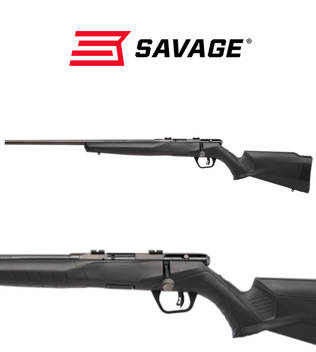 Savage B17 Synthetic .17 HMR, vasenkätinen - Pienoiskiväärit 17 HMR - 0113565553112 - 1