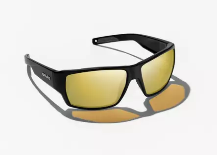 Bajio Vega Black Matte Yellow Mirror Glass - Lasilinssit - 840290913112 - 2