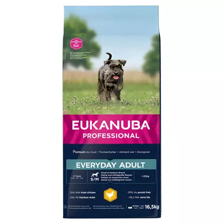 Eukanuba Adult Everyday S/M - Eukanuba-koiranruoat - 8710255154282 - 1