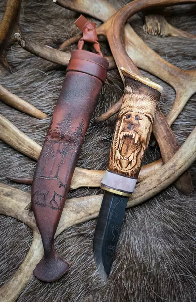 Pohjolan Tulet Karhu - Perinteiset puukot - 55002500002 - 2