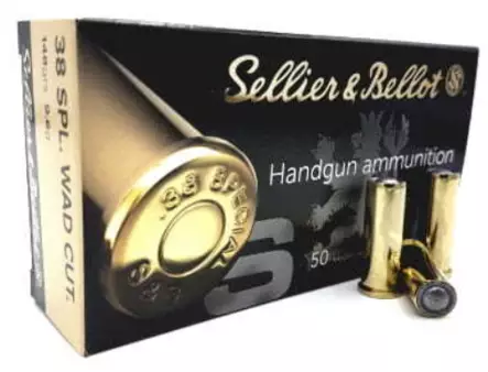 S&B SPL. WadC .38 9,6g 50pcs - Patruunat .38 Special - 8590690311002 - 1
