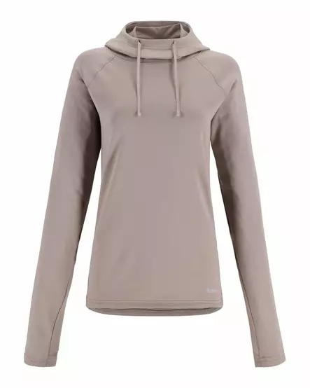 Simms Women's Heavyweight Baselayer Hoody Dolomite - Aluspaidat - 694264655672 - 2