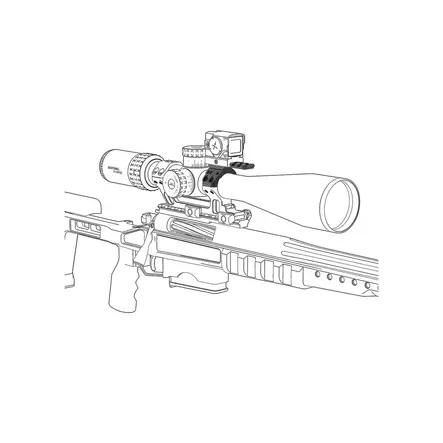 Vector Optics X-Accu 30mm Mount Kit 4H - Kiinnitysjalat punapistetähtäimille - 6976386125832 - 2