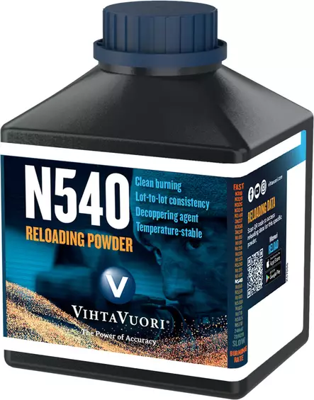 VihtavuoriPremium Gunpowder N540 0,454kg - 0,5 kg ruutipakkaukset - 6420615700982 - 1
