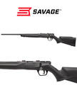 Savage B17 Synthetic .17 HMR, vasenkätinen - Pienoiskiväärit 17 HMR - 0113565553112 - 1