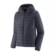Patagonia W's Down Sweater Hoody Smolder Blue - Välitakit - 196924696792 - 1