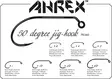 Ahrex PR360 50 Degree Jig Hook - Meriperhokoukut - 655043957172 - 2