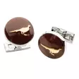 Laksen Pheasant Cufflinks BRG - Muu metsästysvaatetus - 5707953338932 - 1