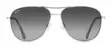 Maui Jim Cliff House - Silver Frame with Neutral Grey Lens - Muovilinssit - 603429019662 - 3