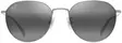 Maui Jim Kauwela - Shiny Silver Frame with Neutral Grey Lens - Muovilinssit - 603429084332 - 2