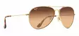 Maui Jim Mavericks - Gold Titanium Frame with HCL Bronze Lens - Muovilinssit - 603429022112 - 1