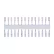 Mikado Method Feeder Push Stop Transparent - Feeder-liittimet, helmet & stopparit - 5900637534822 - 2