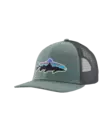 Patagonia Fitz Roy Trout Trucker Hat Cover Green - Muut päähineet - 199346177382 - 1