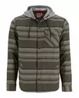 Simms Santee Flannel Hoody Hickory Dolomite Blanket Stripe - Paidat - 694264656402 - 1