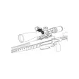 Vector Optics X-Accu 30mm Mount Kit 4H - Kiinnitysjalat punapistetähtäimille - 6976386125832 - 9